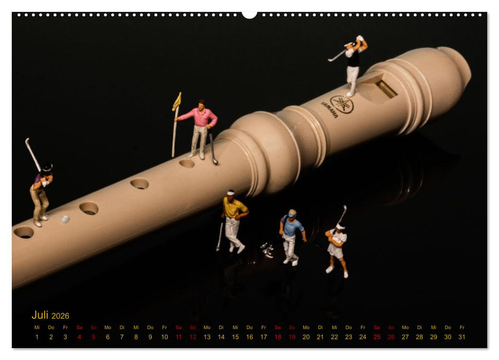 Es gibt Musik auf die Augen (CALVENDO Premium Wandkalender 2026)