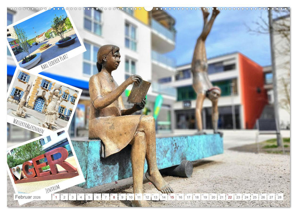 Mein Geretsried - Isarstadt im oberbayerischen Landkreis Bad Tölz-Wolfratshausen (CALVENDO Wandkalender 2026)