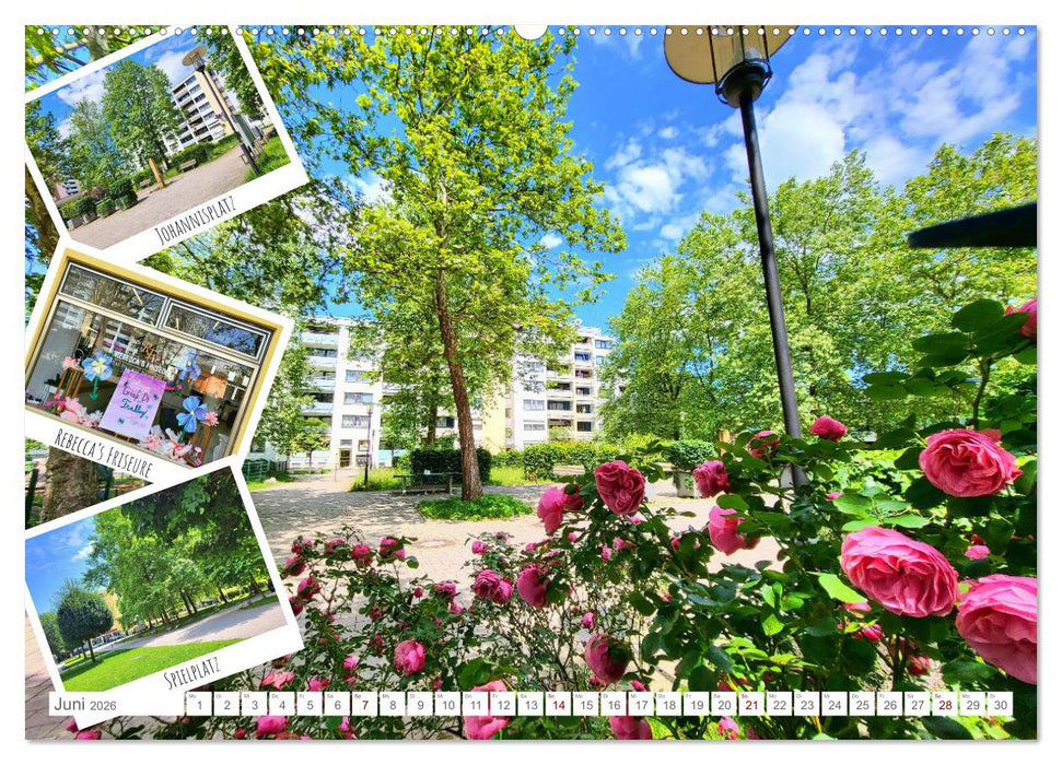 Mein Geretsried - Isarstadt im oberbayerischen Landkreis Bad Tölz-Wolfratshausen (CALVENDO Wandkalender 2026)