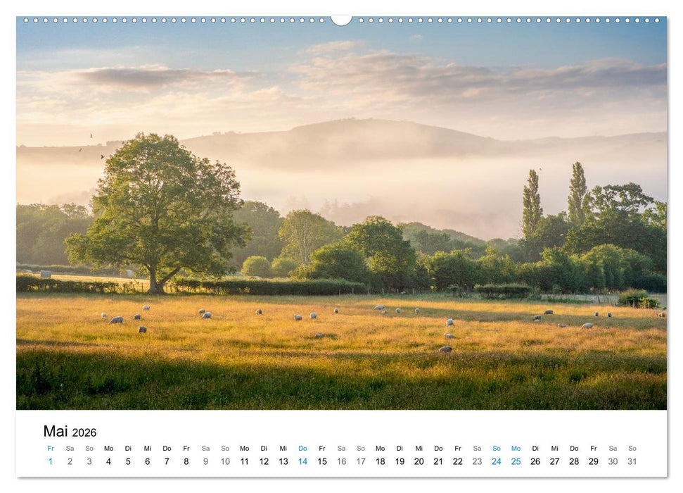 Wales - Eine Hommage an berührende Landschaften (CALVENDO Premium Wandkalender 2026)