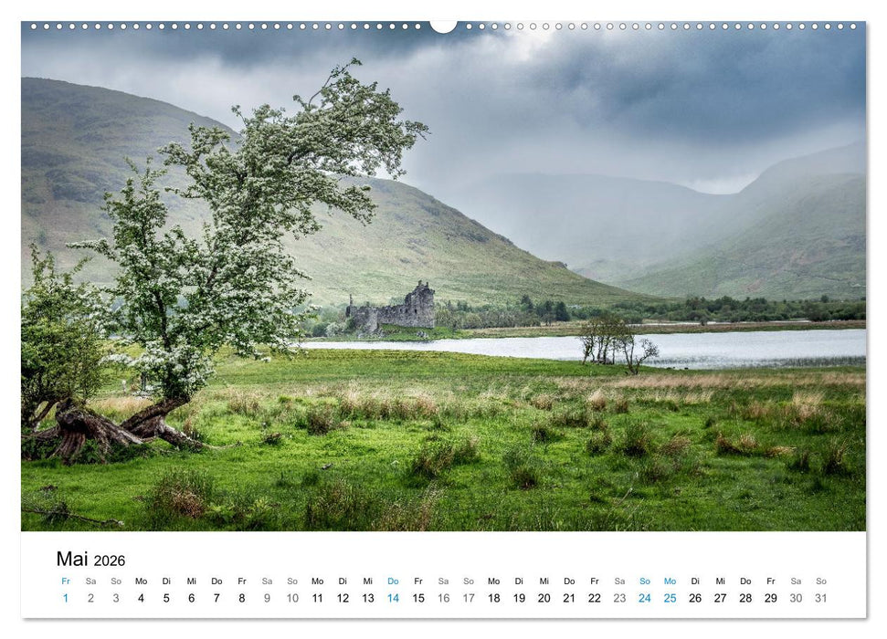 Schottland - Im Farbklang des Lichts (CALVENDO Premium Wandkalender 2026)