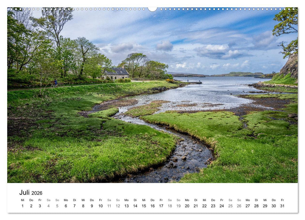 Schottland - Im Farbklang des Lichts (CALVENDO Premium Wandkalender 2026)