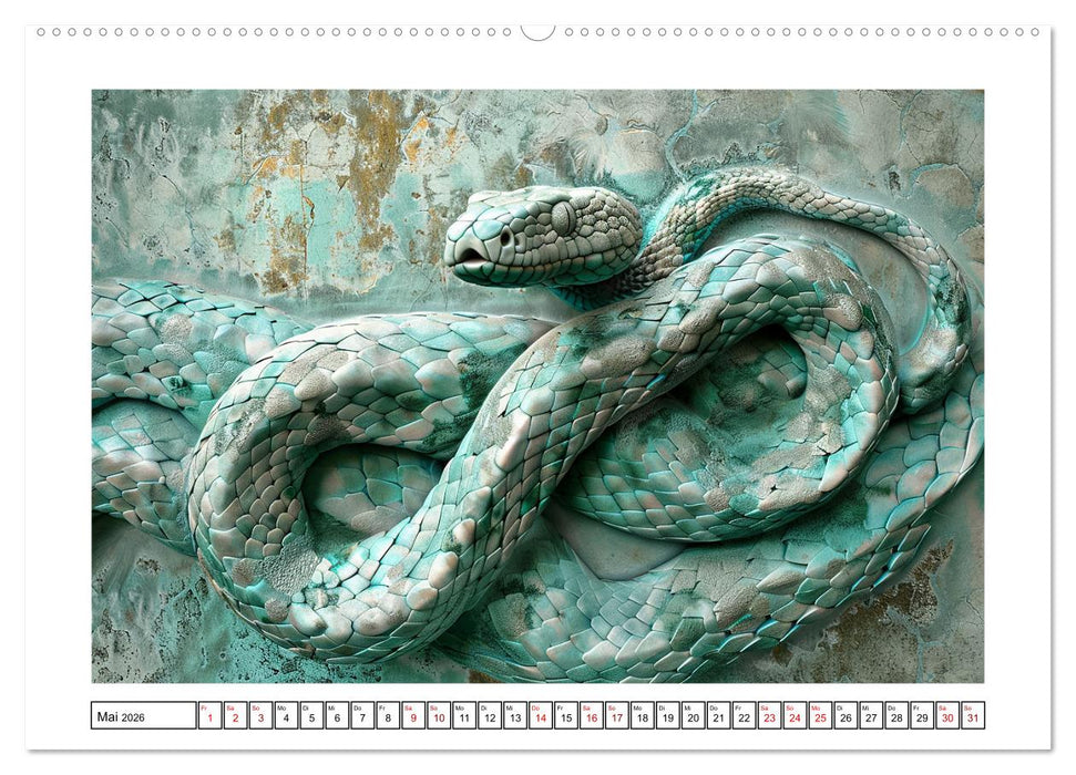 Wesen aus der Urzeit (CALVENDO Wandkalender 2026)