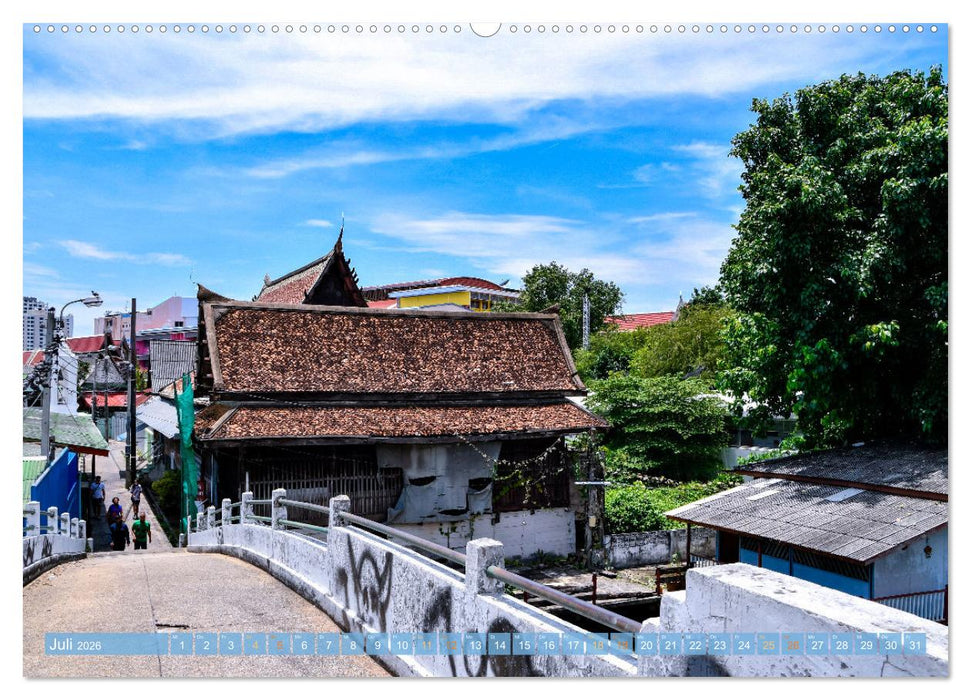 Bangkok Stadt der Engel von Ralf Kretschmer (CALVENDO Premium Wandkalender 2026)