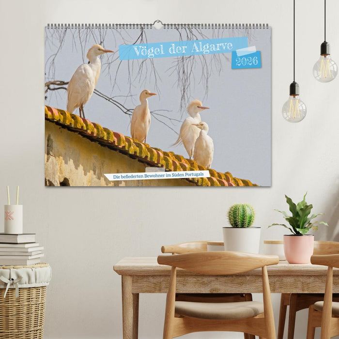 Vögel der Algarve (CALVENDO Wandkalender 2026)