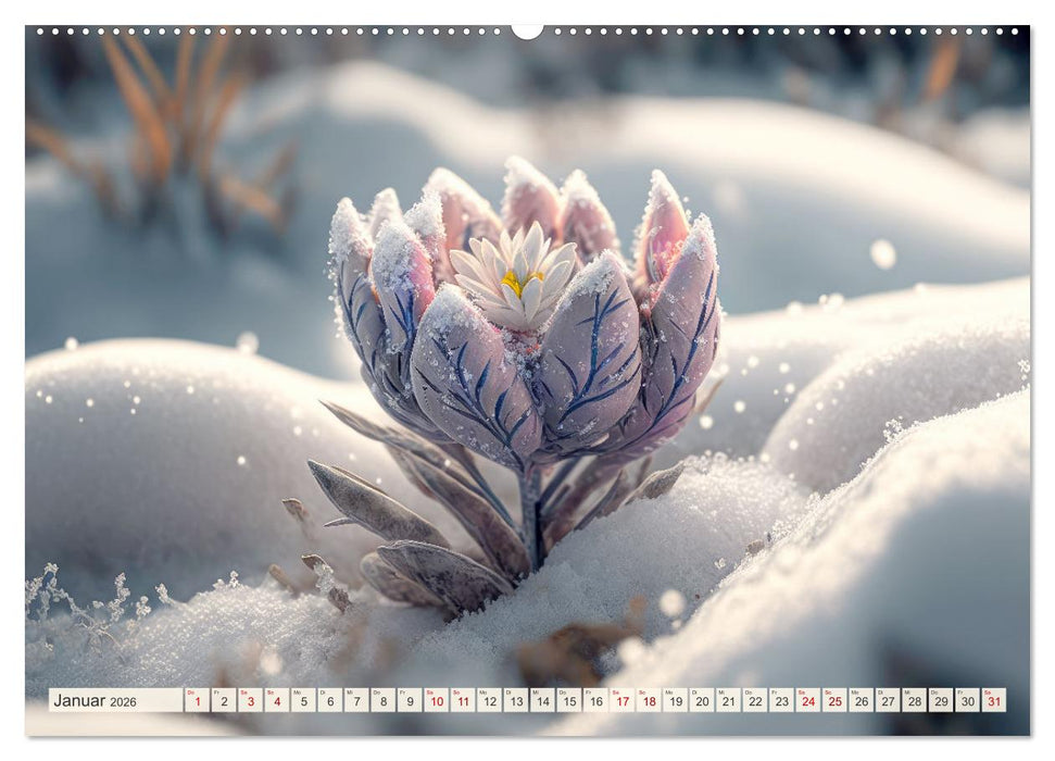 Blumen Traum (CALVENDO Premium Wandkalender 2026)