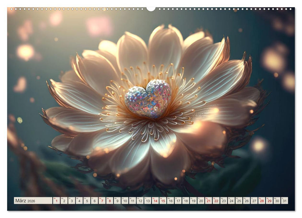 Blumen Traum (CALVENDO Premium Wandkalender 2026)