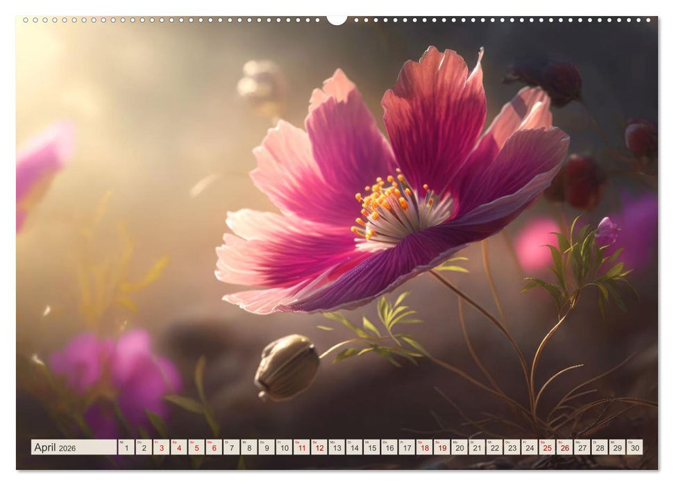 Blumen Traum (CALVENDO Premium Wandkalender 2026)