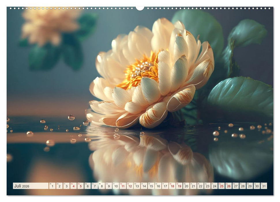 Blumen Traum (CALVENDO Premium Wandkalender 2026)