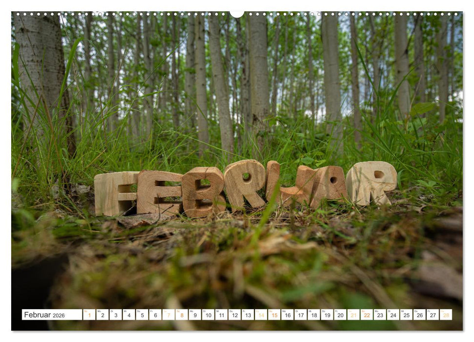 Holz, ein fantastischer Rohstoff. (CALVENDO Premium Wandkalender 2026)
