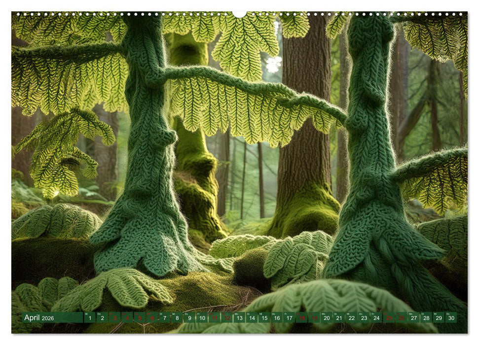 Stricken einmal anders (CALVENDO Wandkalender 2026)