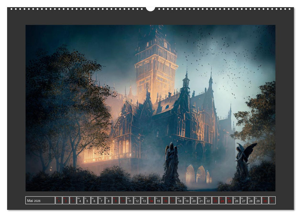 Geheimnisse der dunklen Stadt (CALVENDO Premium Wandkalender 2026)