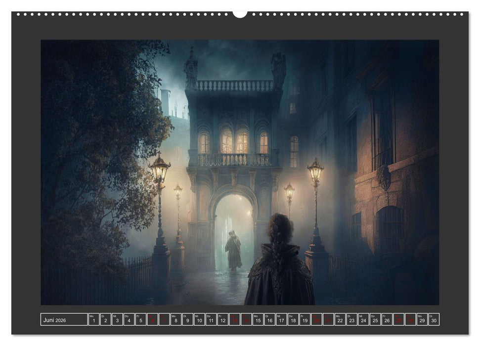 Geheimnisse der dunklen Stadt (CALVENDO Premium Wandkalender 2026)