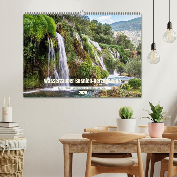Wasserzauber Bosnien-Herzegowina (CALVENDO Wandkalender 2026)