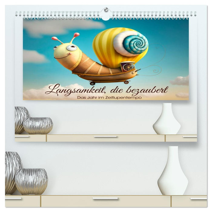 Langsamkeit, die bezaubert. Das Jahr im Zeitlupentempo. (CALVENDO Premium Wandkalender 2026)