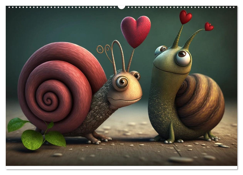 Langsamkeit, die bezaubert. Das Jahr im Zeitlupentempo. (CALVENDO Premium Wandkalender 2026)