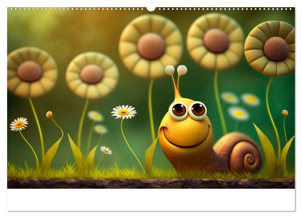 Langsamkeit, die bezaubert. Das Jahr im Zeitlupentempo. (CALVENDO Premium Wandkalender 2026)