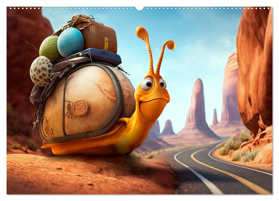 Langsamkeit, die bezaubert. Das Jahr im Zeitlupentempo. (CALVENDO Premium Wandkalender 2026)