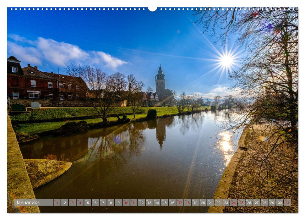 Ein Blick auf Bad Sooden-Allendorf (CALVENDO Premium Wandkalender 2026)