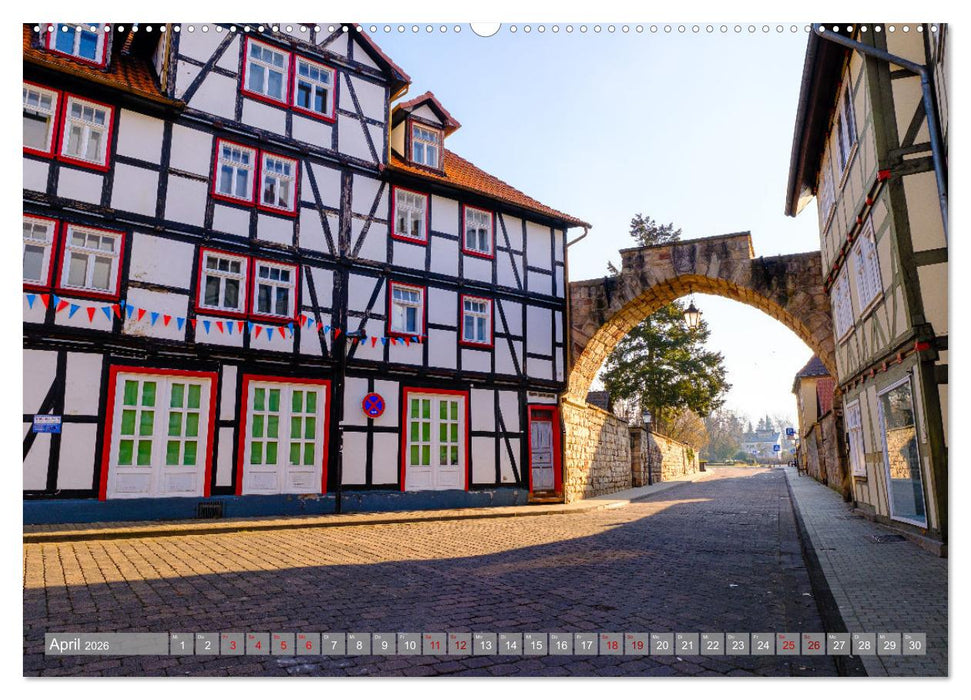 Ein Blick auf Bad Sooden-Allendorf (CALVENDO Premium Wandkalender 2026)