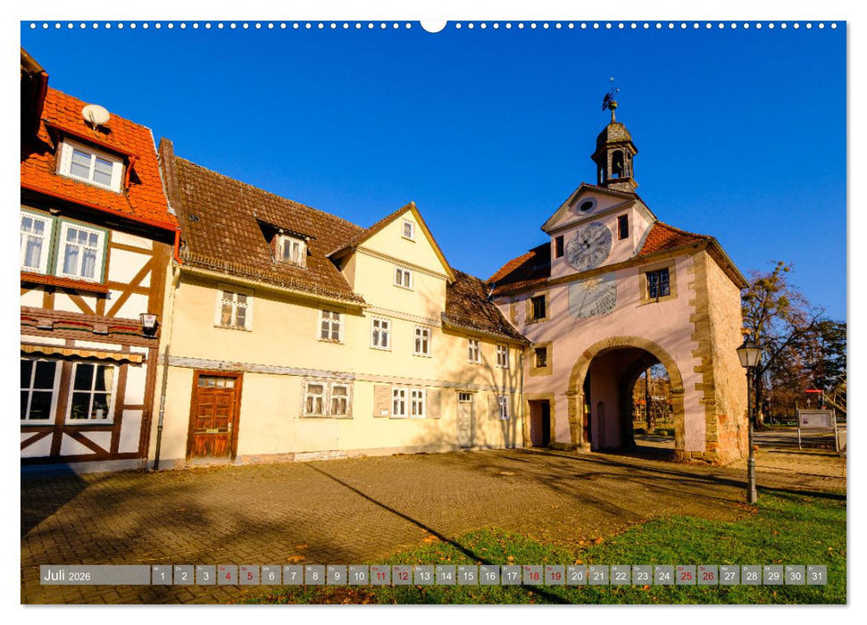 Ein Blick auf Bad Sooden-Allendorf (CALVENDO Premium Wandkalender 2026)