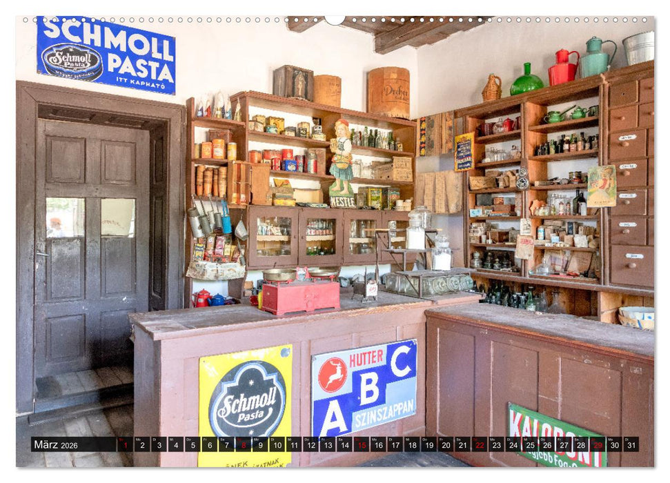 Das alte Ungarn (CALVENDO Premium Wandkalender 2026)