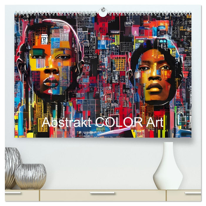 Abstrakt color Art (CALVENDO Premium Wandkalender 2026)