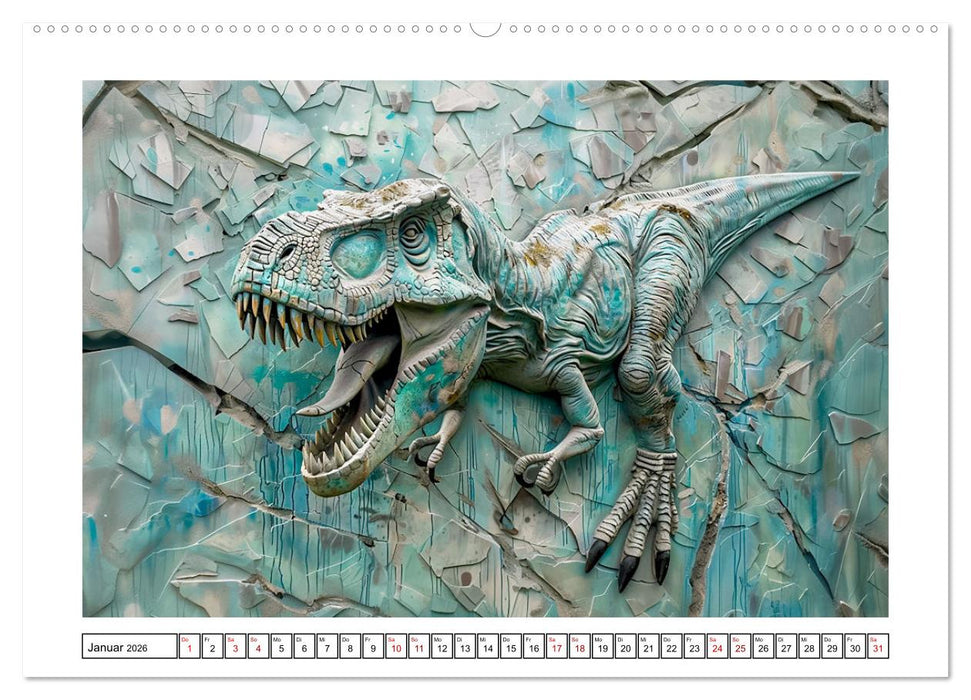 Wesen aus der Urzeit (CALVENDO Premium Wandkalender 2026)