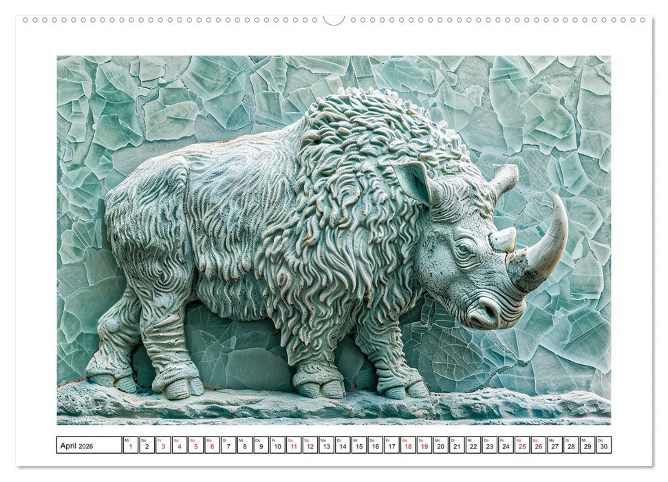 Wesen aus der Urzeit (CALVENDO Premium Wandkalender 2026)