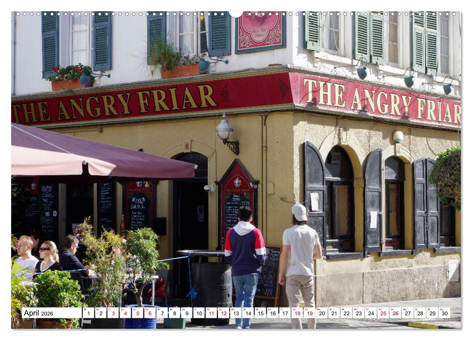 Gibraltar - Großbritannien am Mittelmeer (CALVENDO Premium Wandkalender 2026)