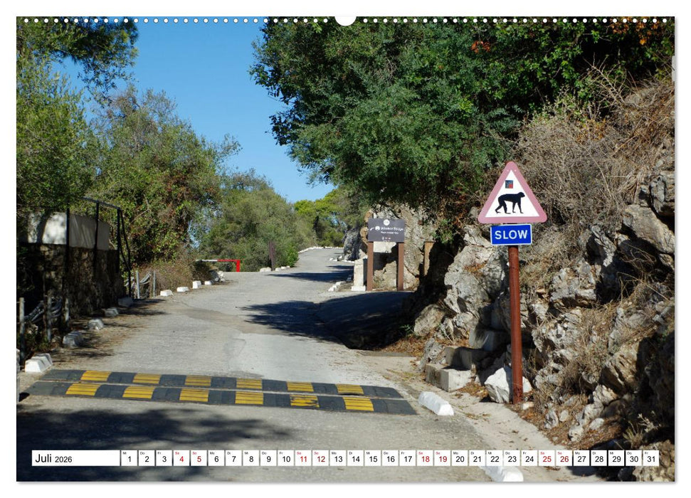 Gibraltar - Großbritannien am Mittelmeer (CALVENDO Premium Wandkalender 2026)