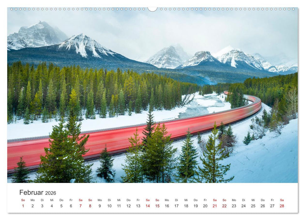 Kanada - Eine Reise durch ein spektakuläres Land. (CALVENDO Premium Wandkalender 2026)