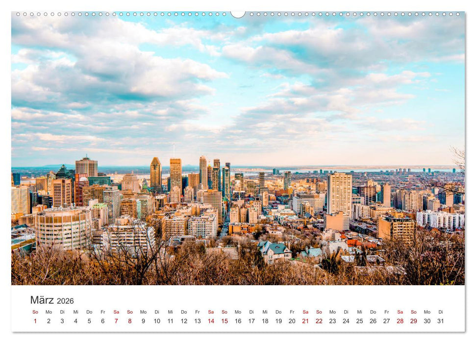 Kanada - Eine Reise durch ein spektakuläres Land. (CALVENDO Premium Wandkalender 2026)