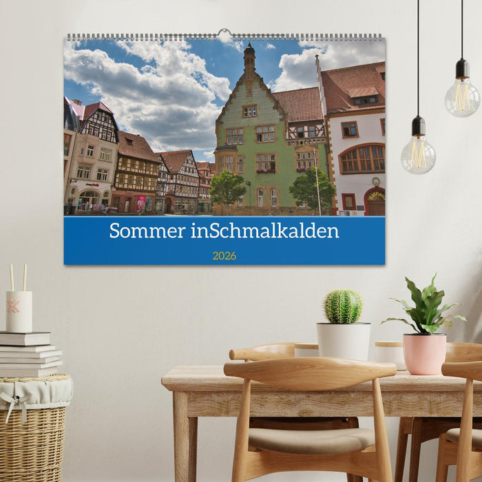 Sommer in Schmalkalden (CALVENDO Wandkalender 2026)