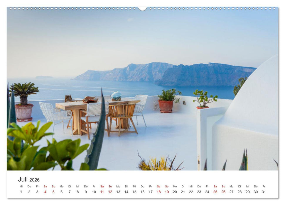 Griechenland - Das einzigartige Land der Antike. (CALVENDO Premium Wandkalender 2026)