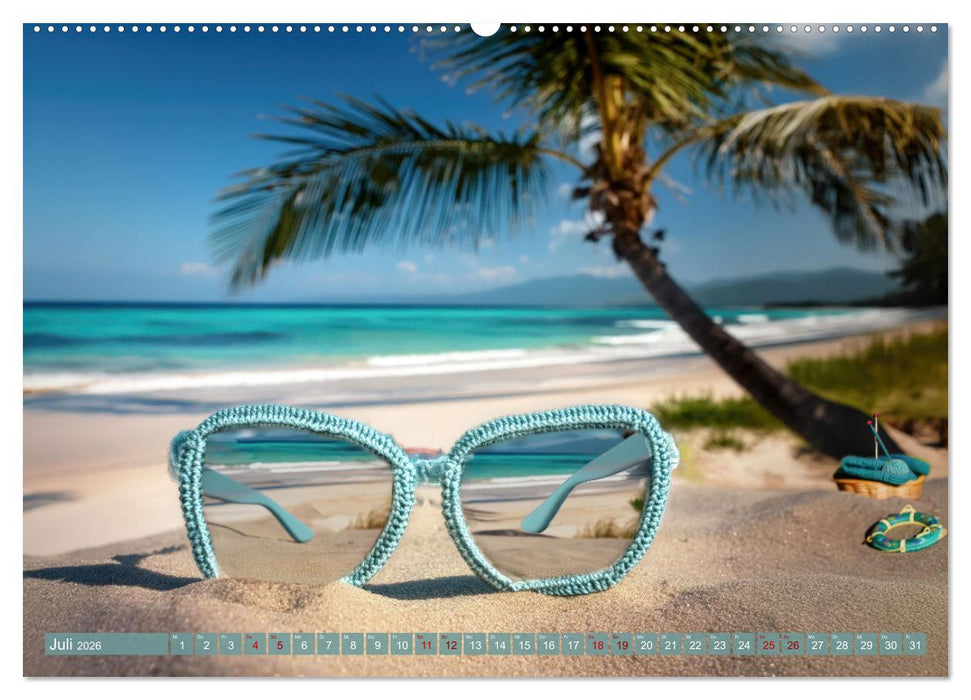 Stricken einmal anders (CALVENDO Premium Wandkalender 2026)