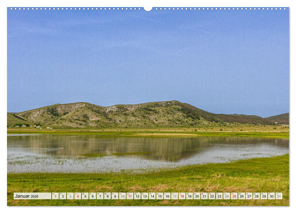 Wasserzauber Bosnien-Herzegowina (CALVENDO Premium Wandkalender 2026)