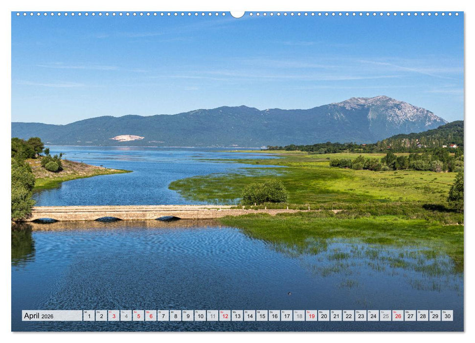 Wasserzauber Bosnien-Herzegowina (CALVENDO Premium Wandkalender 2026)