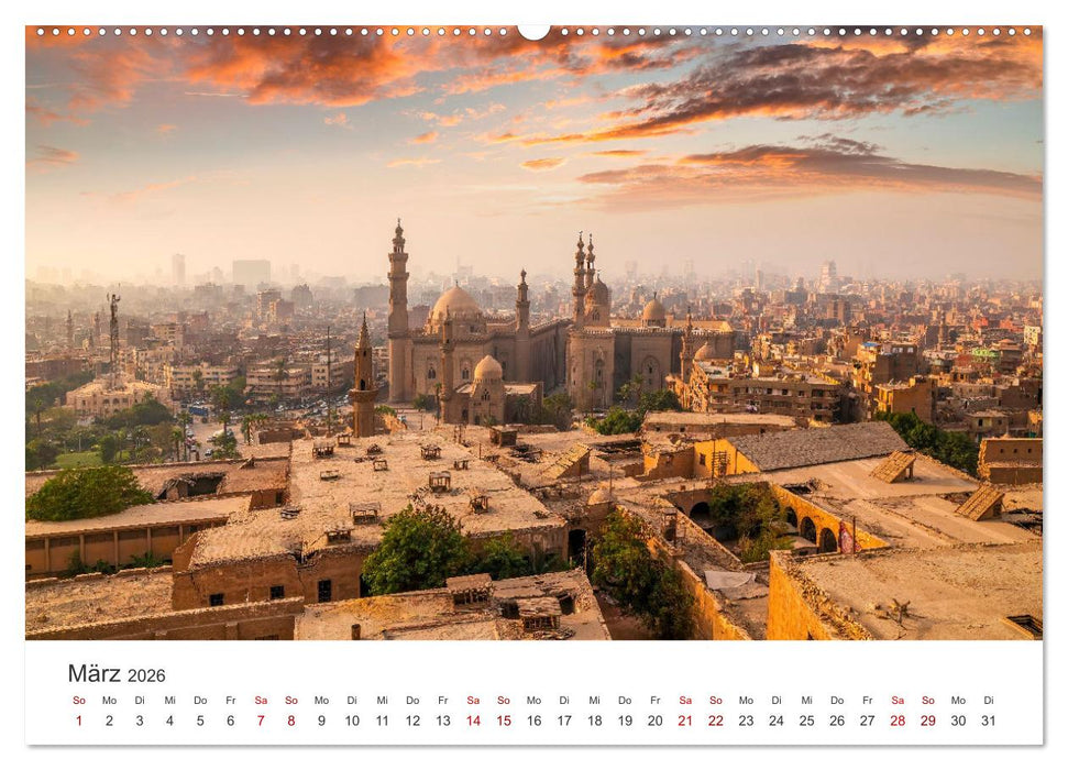 Ägypten - Eine Reise ins Land der Pyramiden. (CALVENDO Premium Wandkalender 2026)