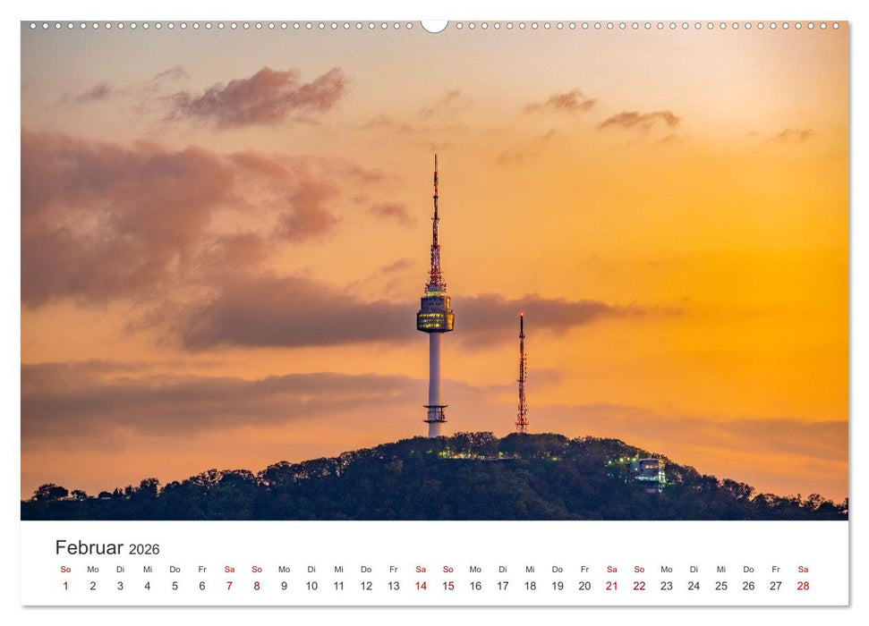 Südkorea - Eine Reise in ein unbekanntes Land. (CALVENDO Premium Wandkalender 2026)