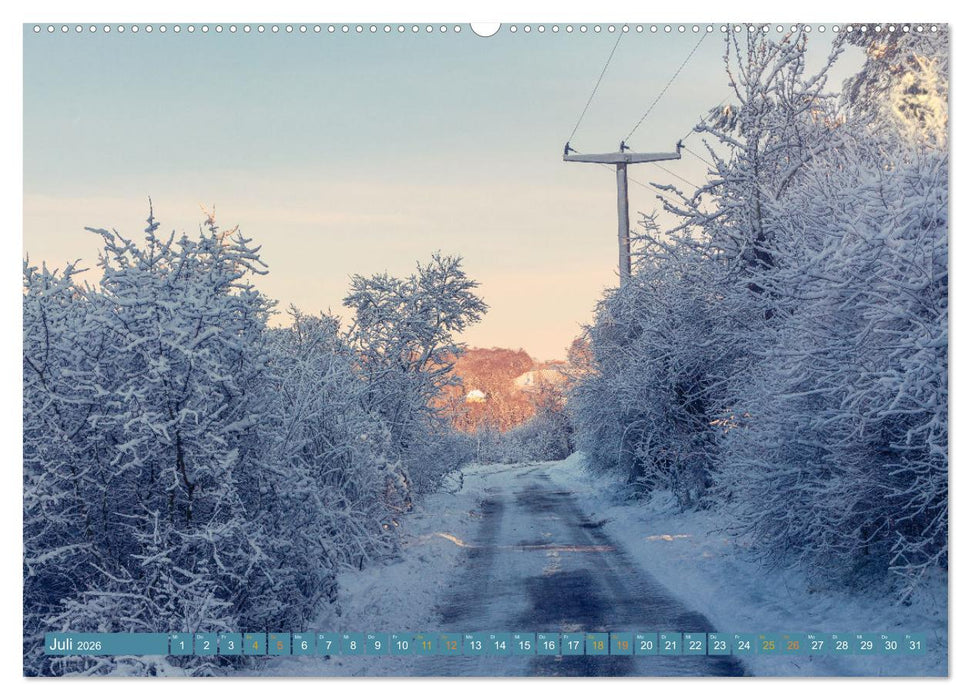 Winter im Meißner Hinterland (CALVENDO Premium Wandkalender 2026)