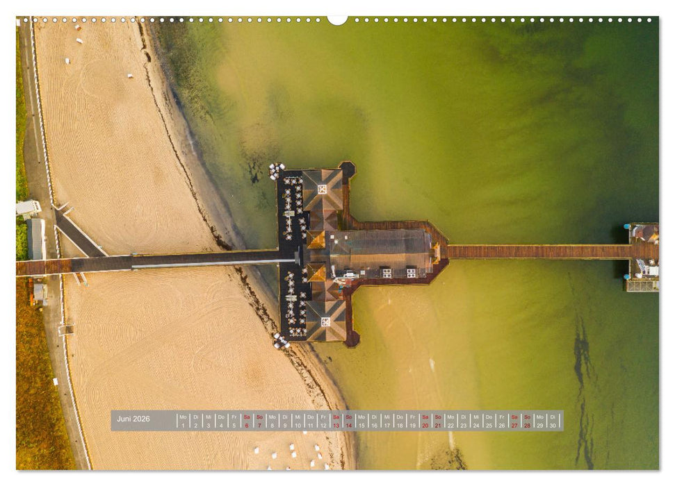 Die Ostsee von oben, Mecklenburg-Vorpommern (CALVENDO Premium Wandkalender 2026)