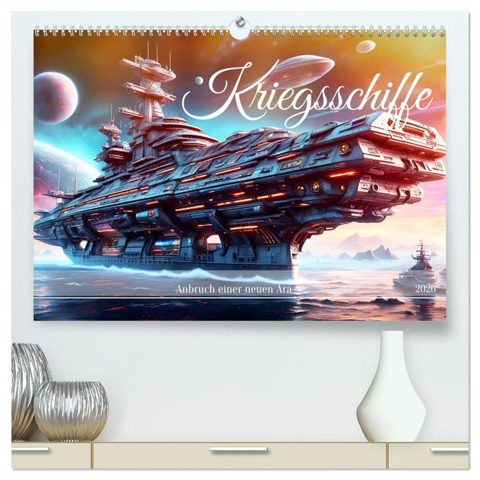 Kriegsschiffe Anbruch einer neuen Ära (CALVENDO Premium Wandkalender 2026)