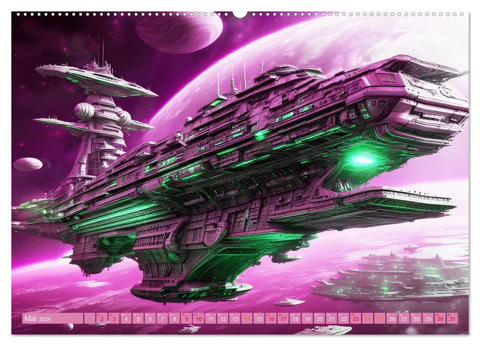 Kriegsschiffe Anbruch einer neuen Ära (CALVENDO Premium Wandkalender 2026)