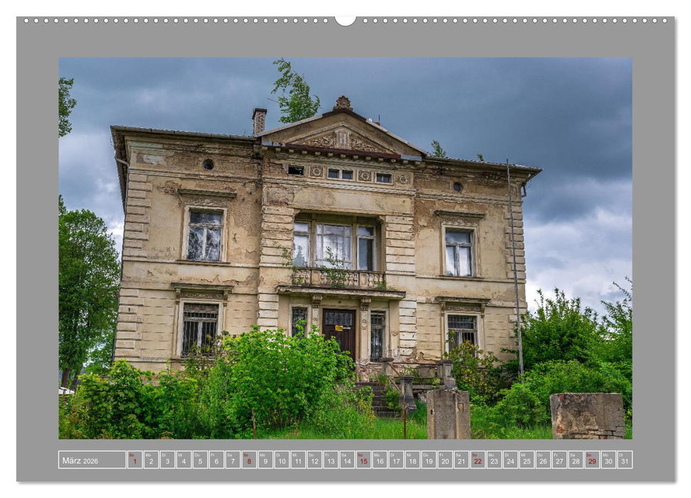 Verlassen - Vergessen- Verwunschen (CALVENDO Premium Wandkalender 2026)