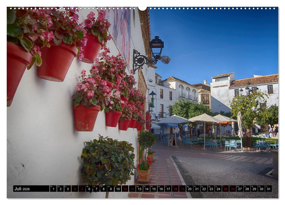 Marbella - Mondän und charmant (CALVENDO Premium Wandkalender 2026)