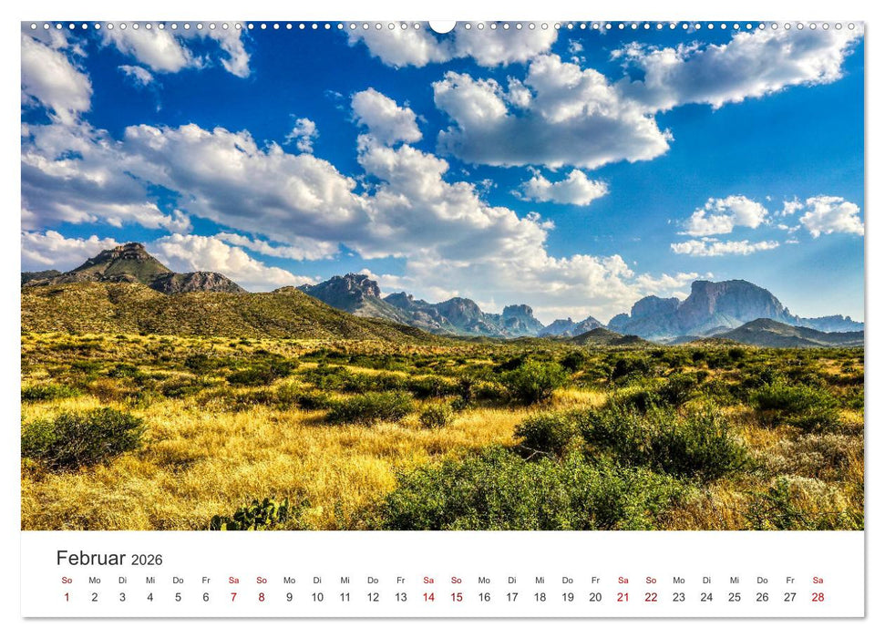 Texas - Howdy aus dem Lone Star State! (CALVENDO Premium Wandkalender 2026)