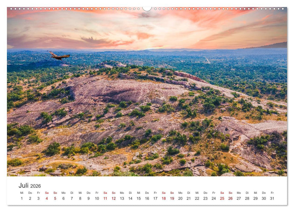 Texas - Howdy aus dem Lone Star State! (CALVENDO Premium Wandkalender 2026)