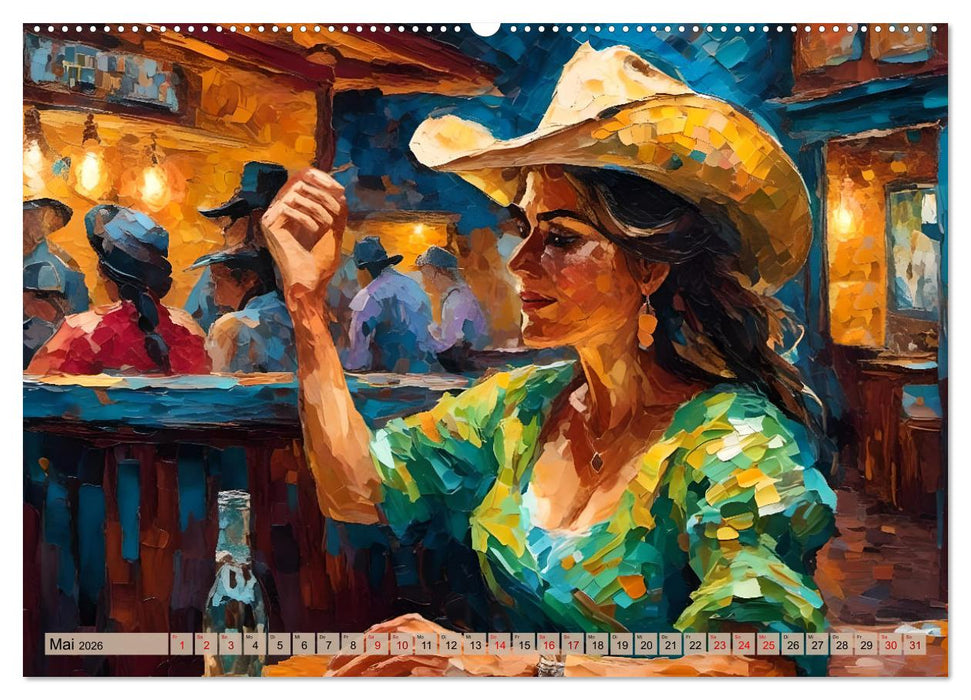 Wild West Moments (CALVENDO Wandkalender 2026)