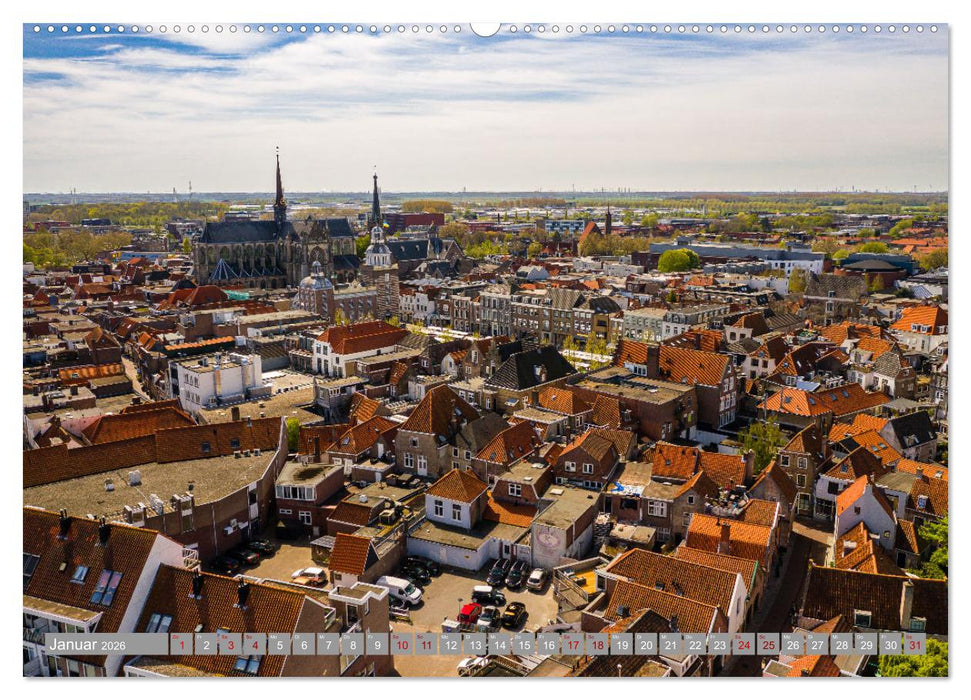 Ein Blick auf Goes (CALVENDO Premium Wandkalender 2026)